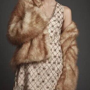 Let Me Be crystal-embellished mini dress